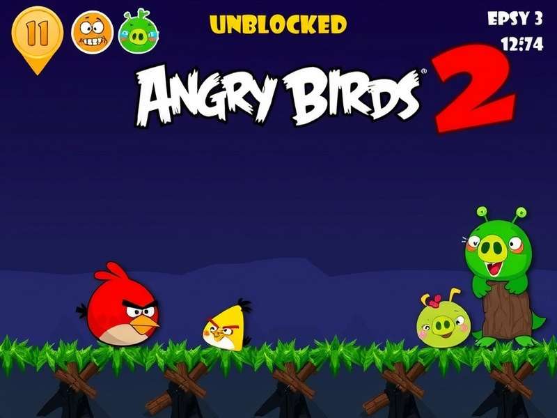 Angry Birds 2 Unblocked Gameplay Screenshot