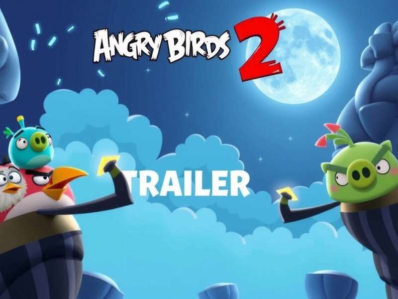 Angry Birds 2 आधिकारिक ट्रेलर सीन - रेड बर्ड का नया लुक