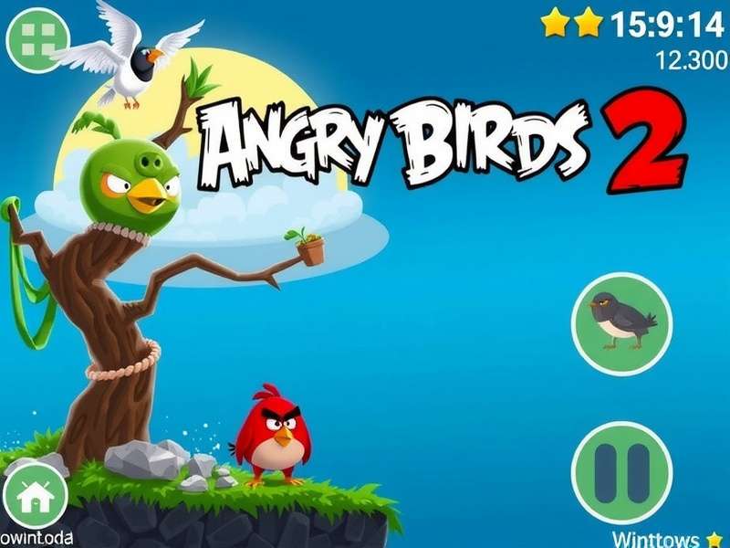 Angry Birds 2 Windows 10 डाउनलोड स्क्रीनशॉट