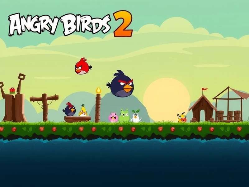 एंग्री बर्ड्स 2 गेमप्ले स्क्रीनशॉट