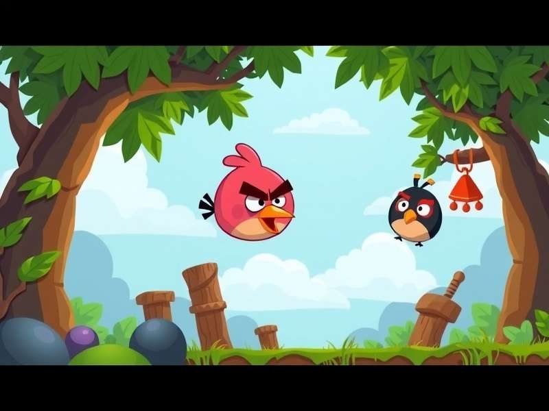 Angry Birds 2 Pinky Bird in action