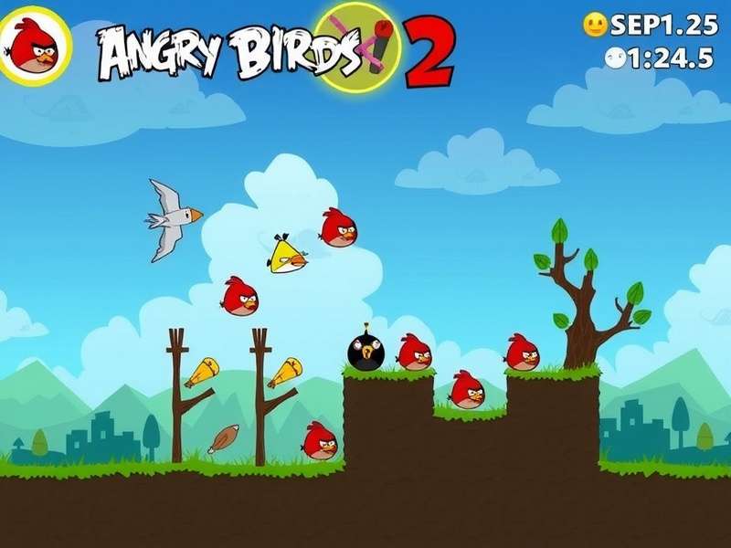 Angry Birds 2 गेमप्ले स्क्रीनशॉट
