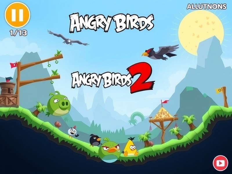 Angry Birds 2 Windows PC पर गेमप्ले स्क्रीनशॉट