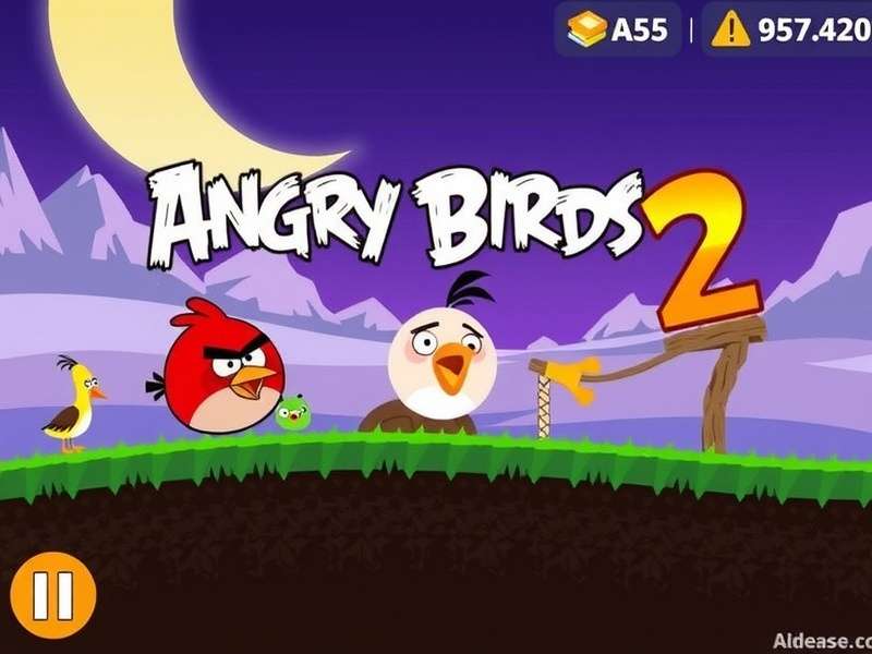 PC पर Angry Birds 2 गेमप्ले का स्क्रीनशॉट - हाई रेजोल्यूशन ग्राफिक्स