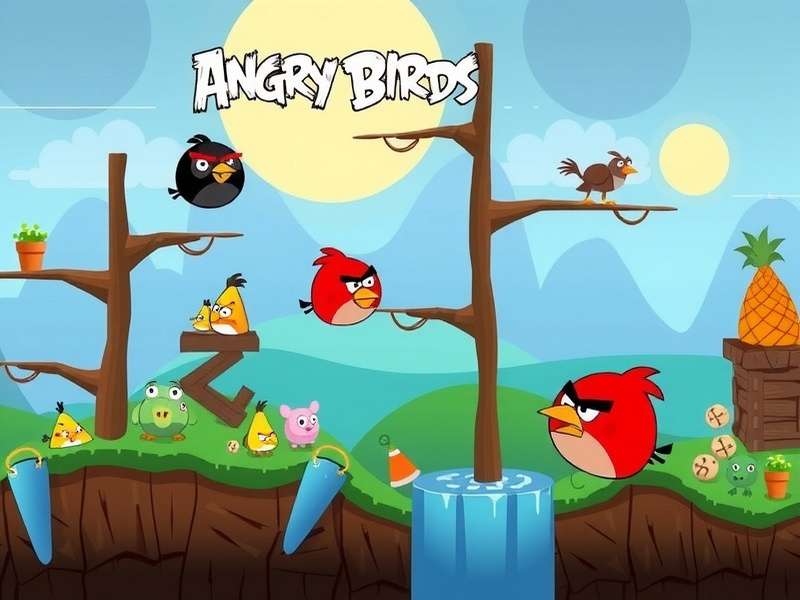 लाल पक्षी Red - Angry Birds 2 का मुख्य कैरेक्टर