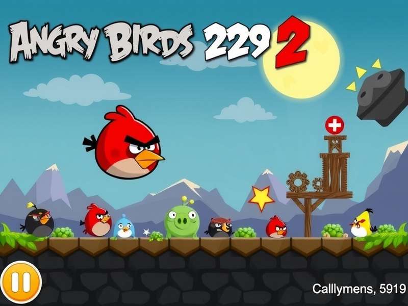 Angry Birds 2 Mod APK गेमप्ले स्क्रीनशॉट