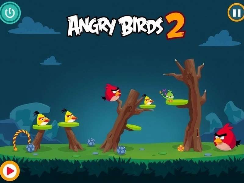 Angry Birds 2 Online Game Gameplay Screenshot