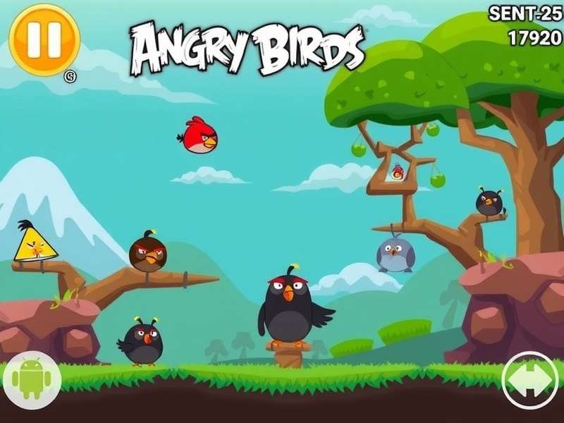 एंग्री बर्ड्स 2 गेमप्ले स्क्रीनशॉट