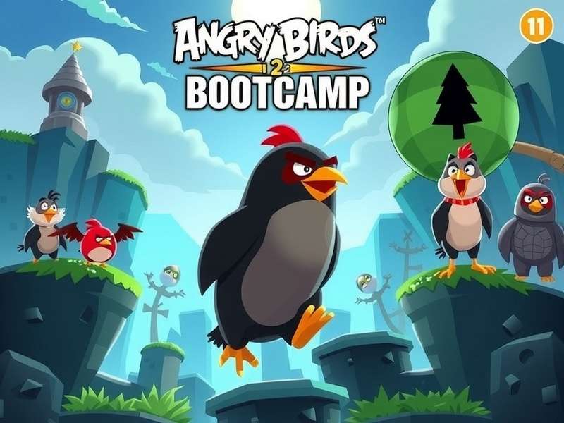Angry Birds 2 Mighty Eagle Bootcamp Today Screenshot