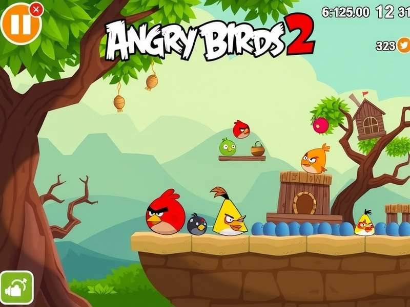 Angry Birds 2 गेमप्ले स्क्रीनशॉट