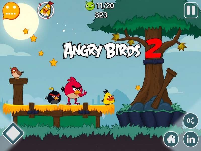PC पर Angry Birds 2 गेमप्ले स्क्रीनशॉट