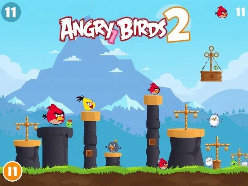 पीला पक्षी Chuck - तेज गति वाला