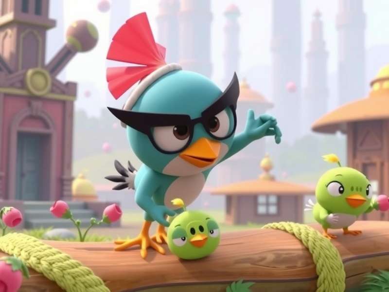 डोव कैमरन द्वारा आवाज़ दिया गया एंग्री बर्ड्स 2 का पात्र एला