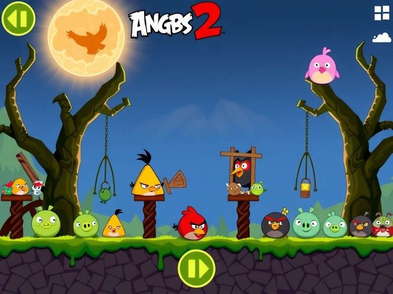 Angry Birds 2 में सभी पक्षियों की शक्तियों का दृश्य