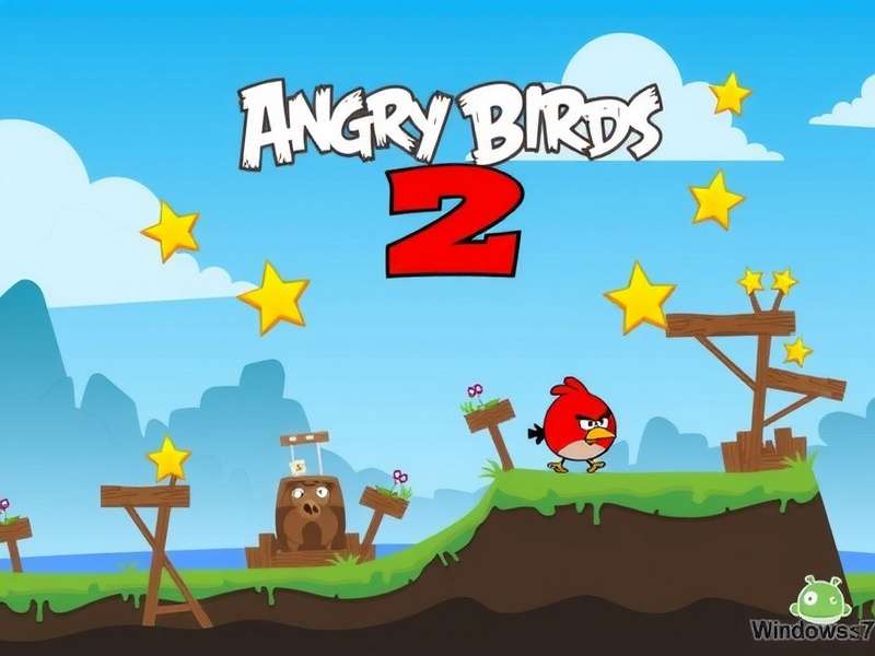 Angry Birds 2 gameplay on PC Windows 7