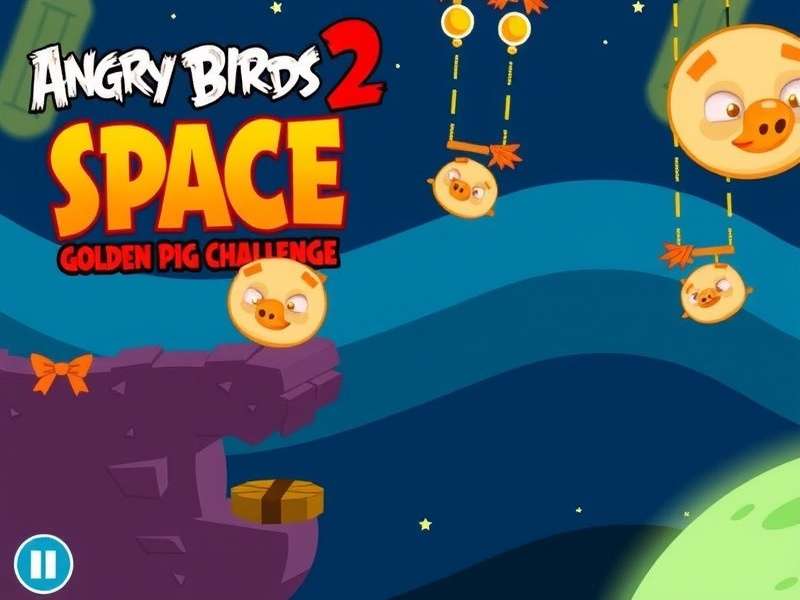 Angry Birds 2 Space Golden Pig Challenge Tower Level Screenshot