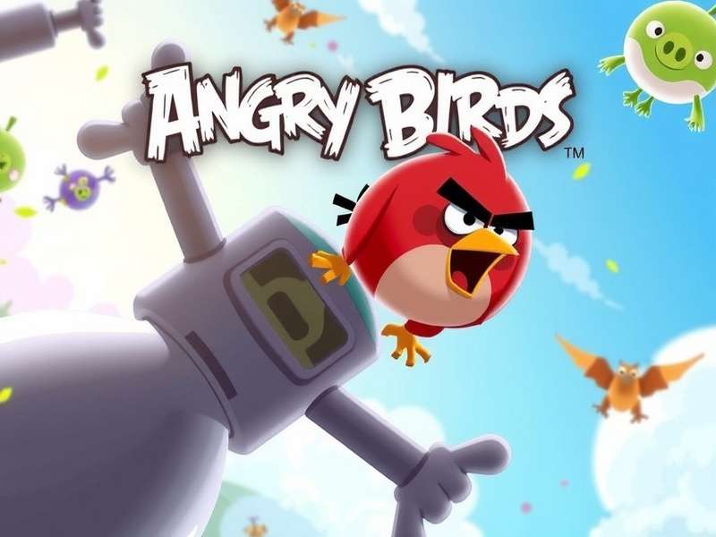 Collage of all Angry Birds 2 characters including Red, Chuck, Bomb, and Silver