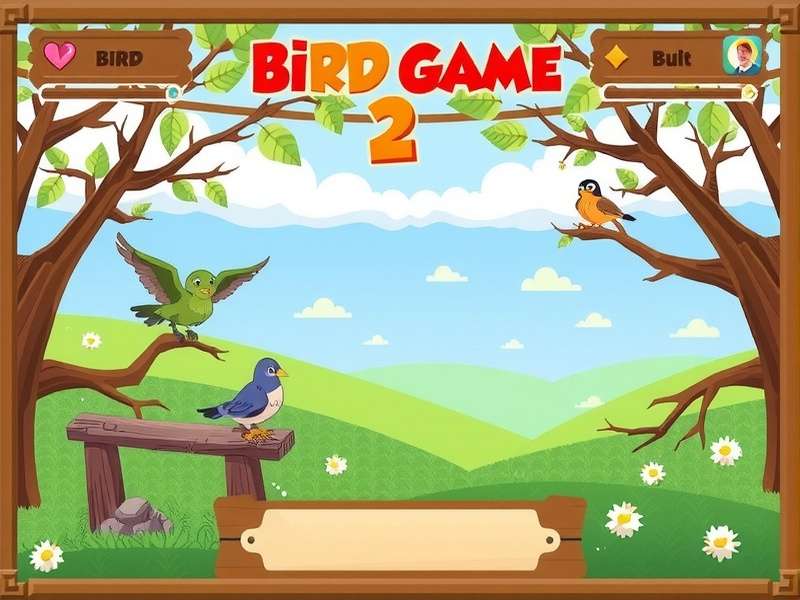 Angry Birds 2 gameplay screenshot showing birds and pigs