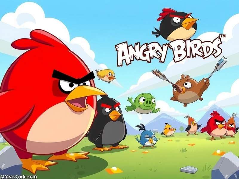 Angry Birds 2 Level 3273 Strategy Diagram showing pillar weak points