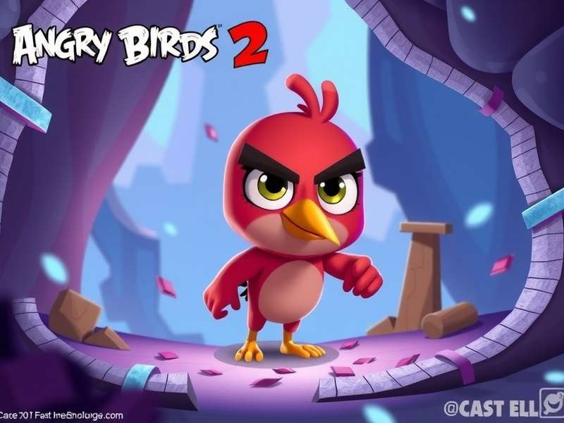Ella in action from Angry Birds 2, showcasing her special ability