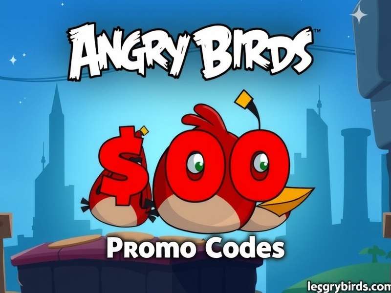 Angry Birds 2 Promo Codes Screen with Free Rewards