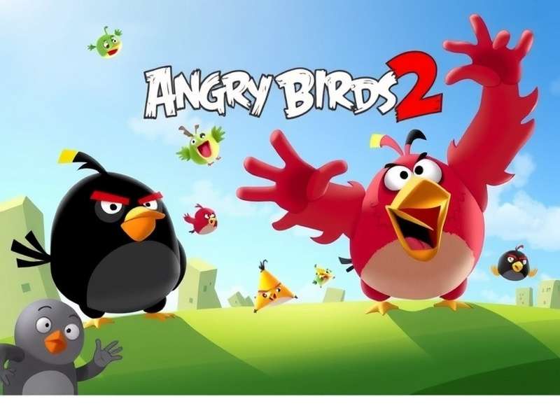 Angry Birds 2 logo and characters