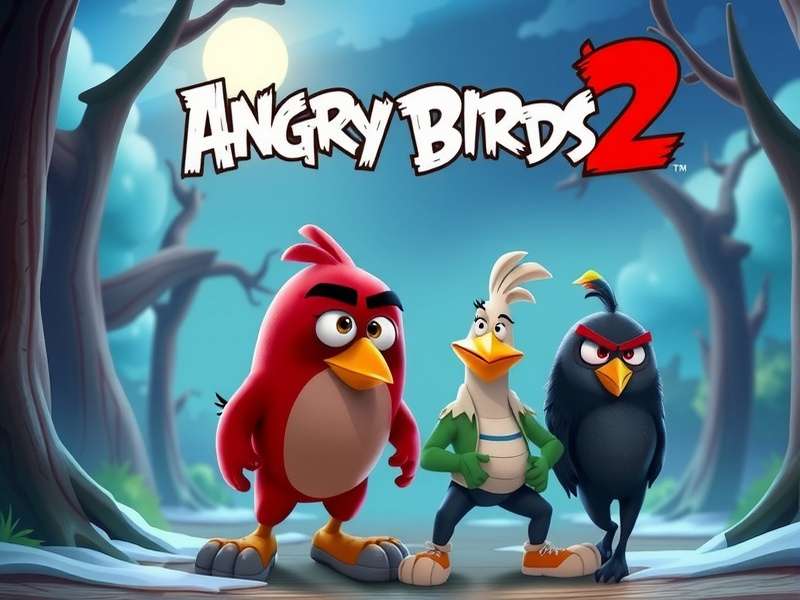 Angry Birds 2 Chuck character picture – yellow triangle speed bird