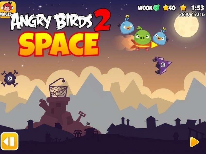 Angry Birds 2 Space Event – zero‑gravity gameplay with cosmic birds and asteroids