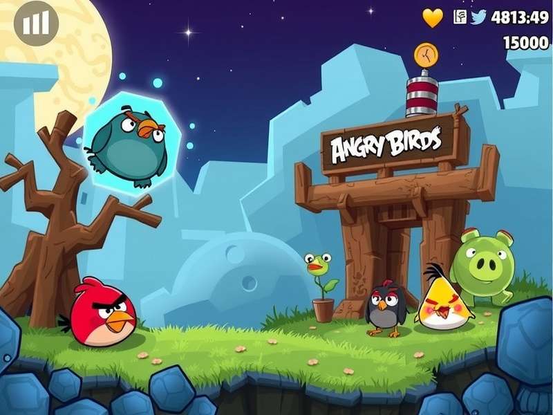 Angry Birds 2 Special Effects — explosive particle trails, character VFX, and dynamic level lighting