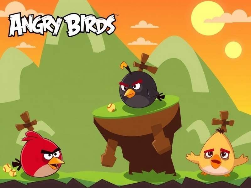 Angry Birds 2 game levels overview banner showing all flocks and piggy fortresses