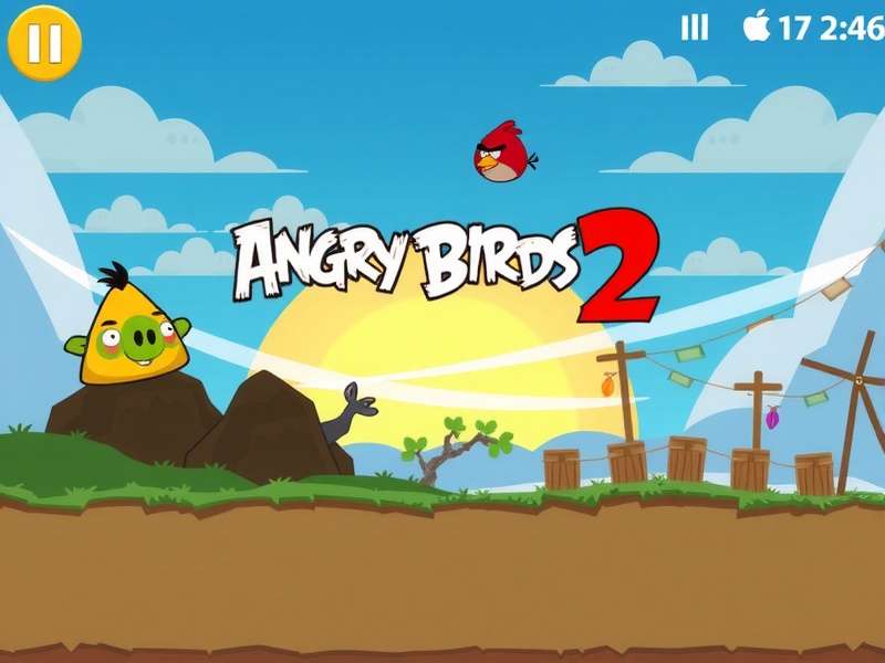 Angry Birds 2 Game Ost — official soundtrack artwork featuring the bird flock with musical notes